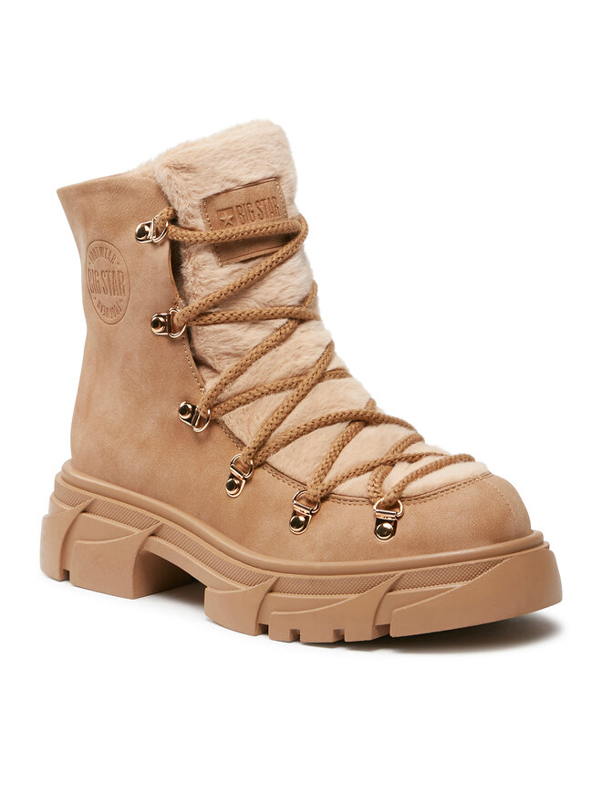Big Star Shoes Ботильйони Big Star Shoes MM274573 Коричневий