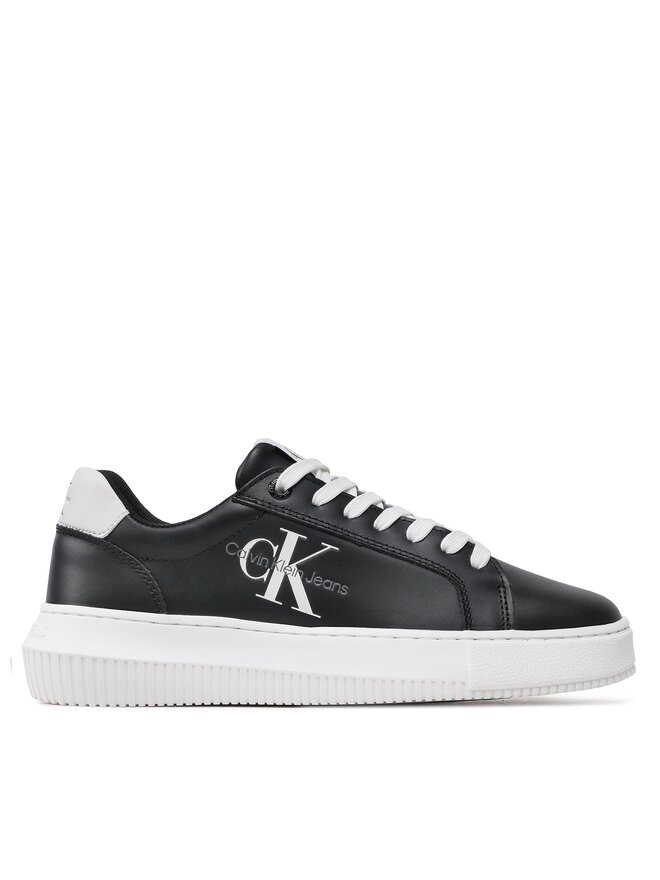 Sneakers Calvin Klein Jeans Chunky Cupsole Laceup Mon Lth Wn YW0YW00823 Nero escarpe