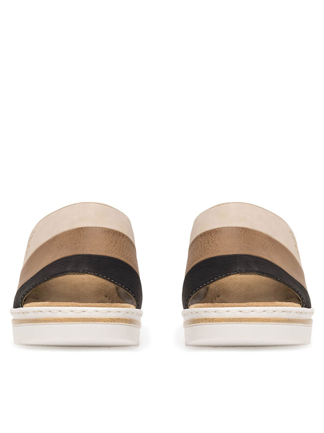 Rieker Pantoletten Rieker 67492-64 Bunt