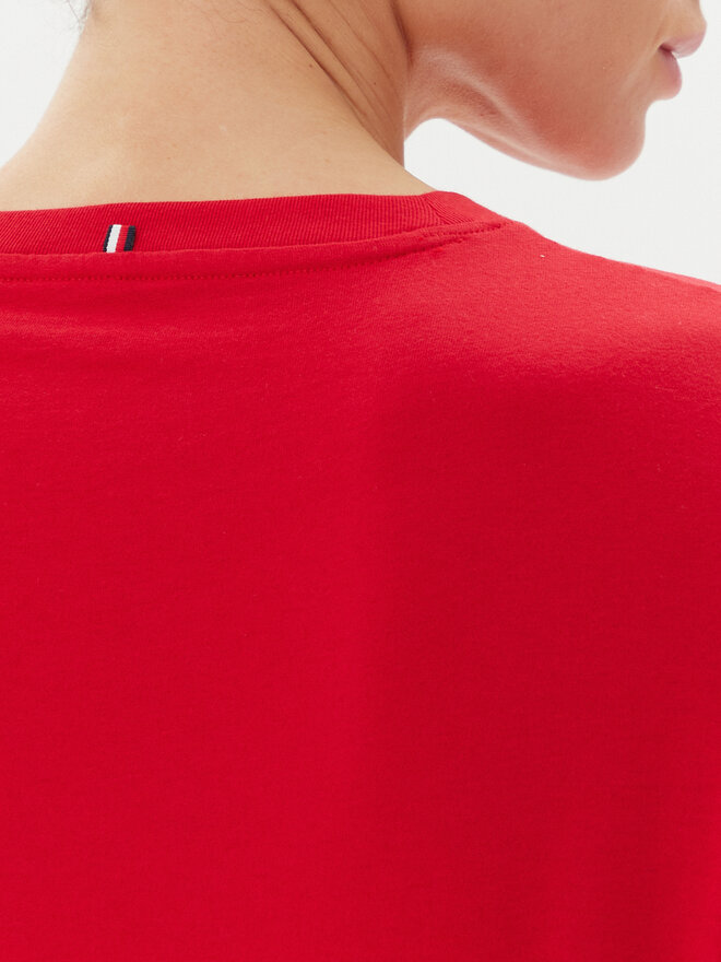 Tommy Hilfiger Tommy Hilfiger Camisón UW0UW05767 Rojo Regular Fit