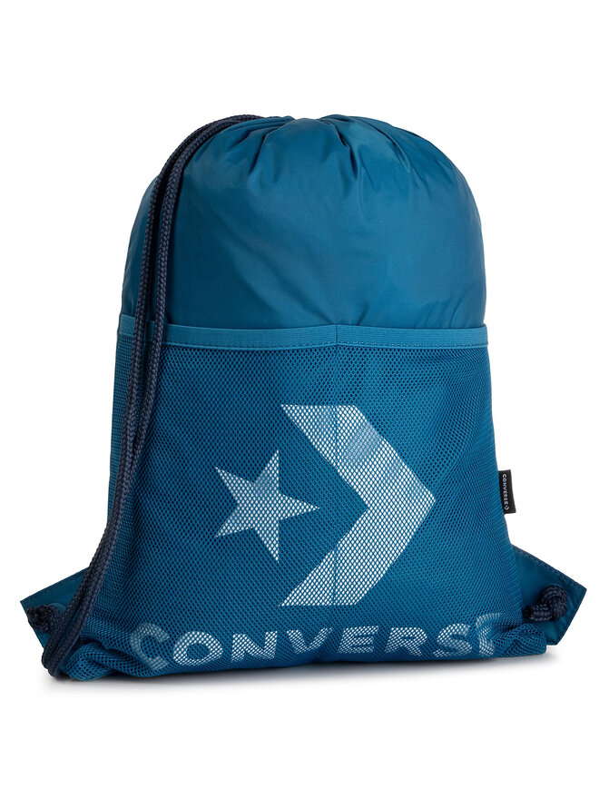 Zaino a sacca Converse 10017279 A04 Blu scuro escarpe