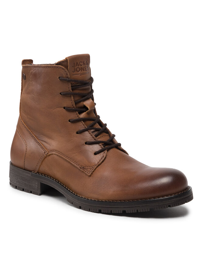 Jack&Jones Čižmy Jack&Jones Jfworca 12161906 Hnedá