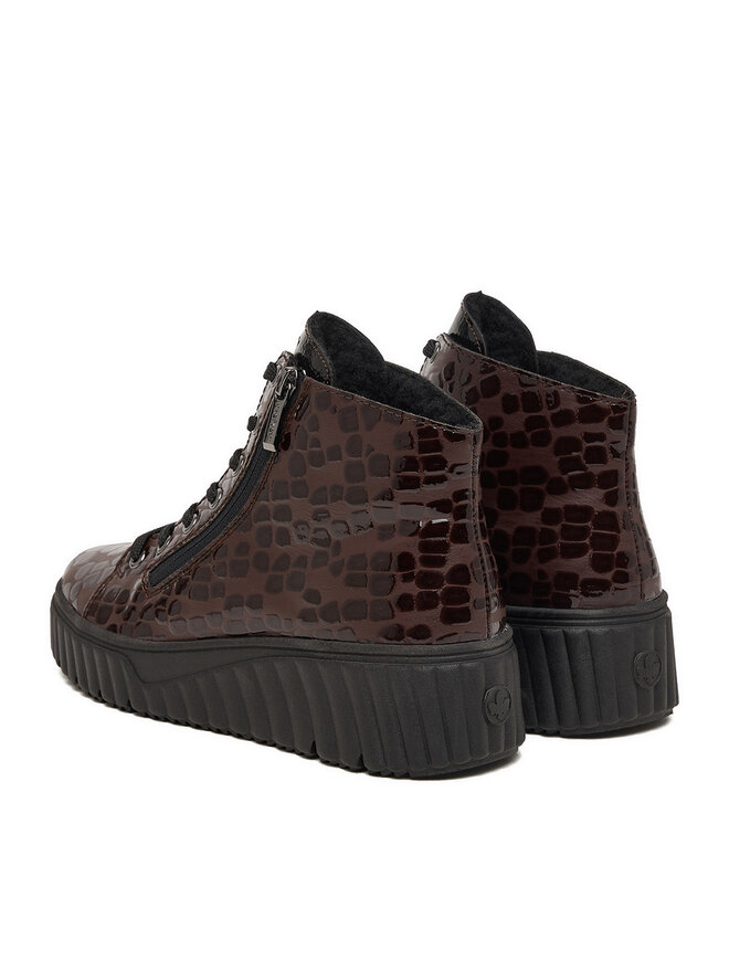 Rieker Schnürschuhe Rieker CEO-N2509-25 Dunkelbraun