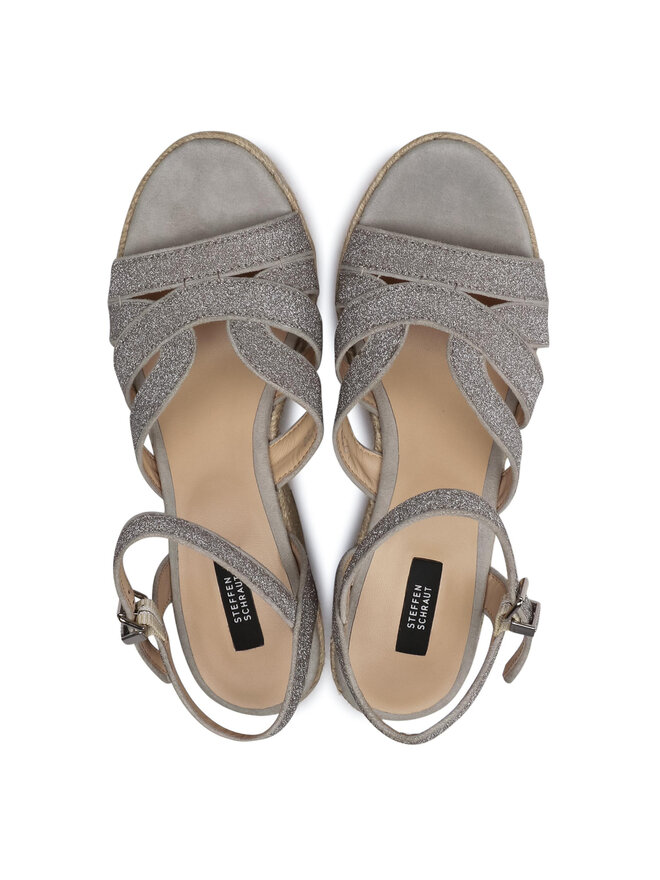 Steffen Schraut Espadrilles Steffen Schraut 33 Glitter Corner 4211390 Silberfarben