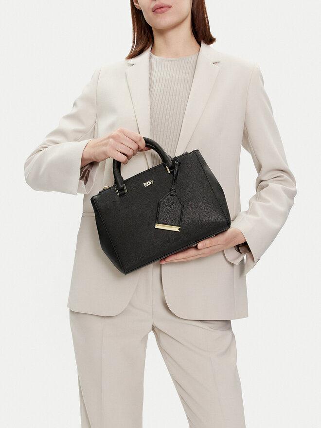 DKNY Bolso DKNY Belle Sm Satchel R33D1Y77 Negro