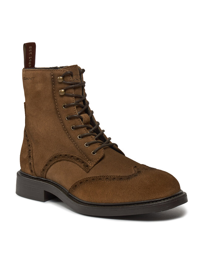 Gant Μπότες Gant Millbro Mid Boot 27643417 Χακί