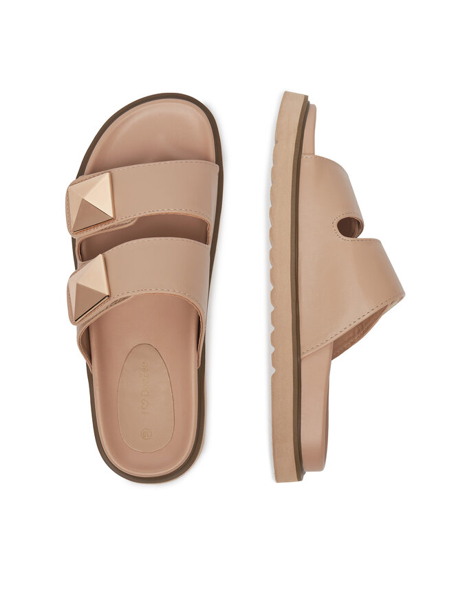 DeeZee Pantoletten DeeZee 86009-6 Beige