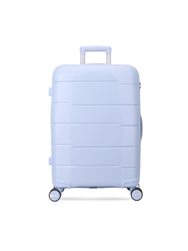 Semi Line Μεσαία Βαλίτσα Semi Line T5907-3 Γαλάζιο