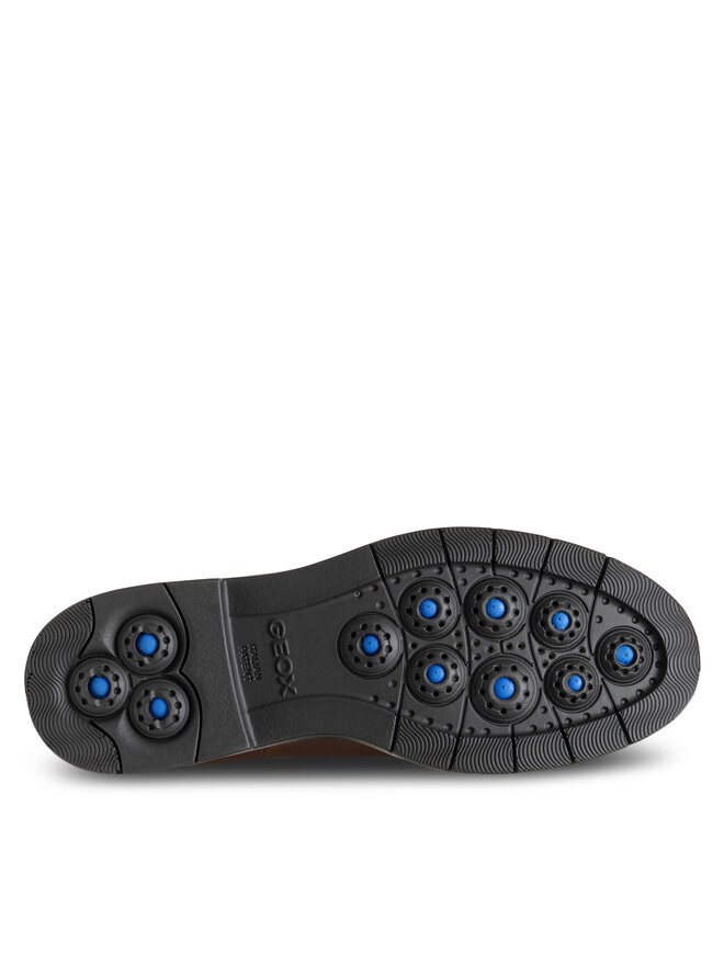 Geox Kotníková obuv s elastickým prvkem Geox D Spherica Ec1 D16QRC 00043 C6006 Hnědá