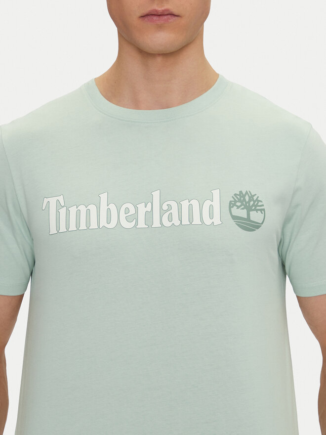 Timberland Timberland Camiseta TB0A5UPQ Verde Regular Fit