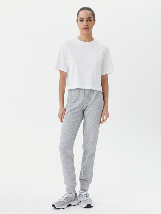 Champion Champion Marškinėliai 117874 Balta Regular Fit