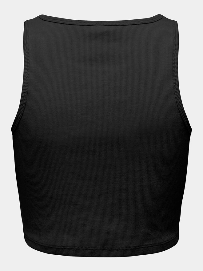 JDY JDY Top Sofia 15275093 Črna Cropped Fit