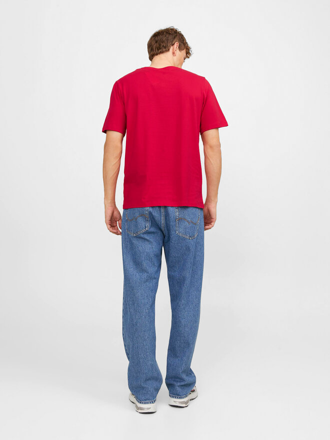 Jack&Jones Jack&Jones Marškinėliai Corp 12233999 Raudona Standard Fit