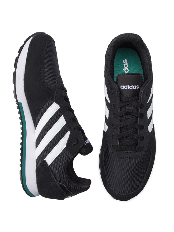 Zapatillas adidas 8k w - negro y celeste discount