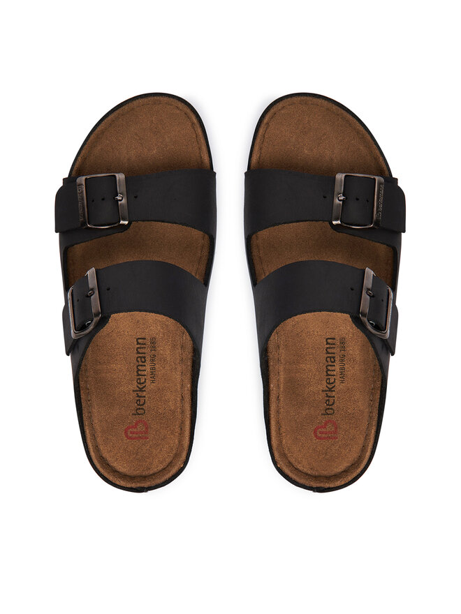 Berkemann Papucs Berkemann Adam 01950 Fekete