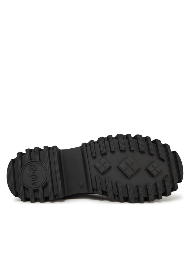 Buffalo Oxfordy Buffalo Aspen Lace Up Lo 1622550 Czarny