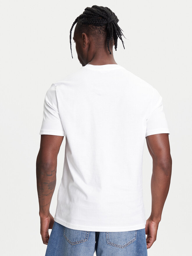 United Colors Of Benetton United Colors Of Benetton Marškinėliai 3BL0U10AG Balta Relaxed Fit