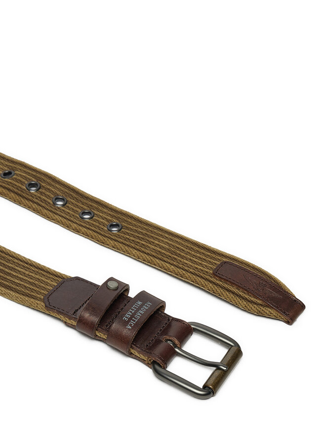 Aeronautica Militare Pasek Męski Aeronautica Militare 242CI293CT3109 Khaki