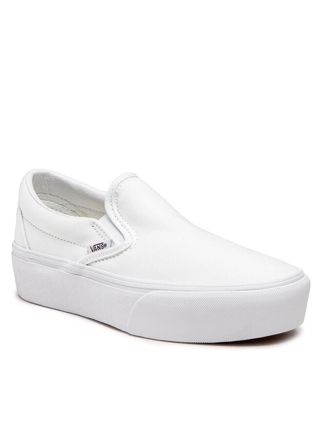 Vans Гуменки Vans Classic Slip-On P VN0A3JEZW001 Бял