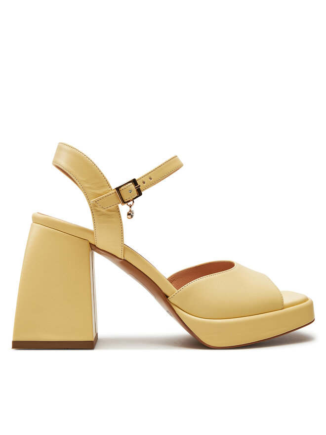 R.Polański Sandalen R.Polański 1506 Gelb