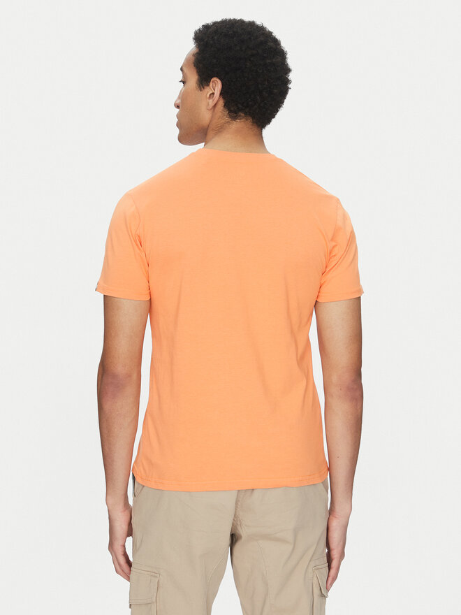 Alpha Industries Alpha Industries Póló 146509 Narancssárga Regular Fit