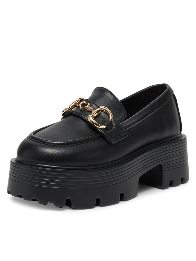 DeeZee Loafersy DeeZee 23106-1 Czarny