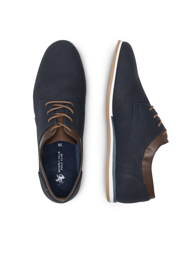 Beverly Hills Polo Club Półbuty Beverly Hills Polo Club CYL6147-2(V)CH Granatowy