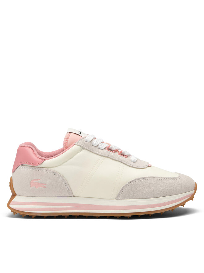 Lacoste Sneakersy Lacoste L-Spin Stripe Sole 747SFA0018 Écru