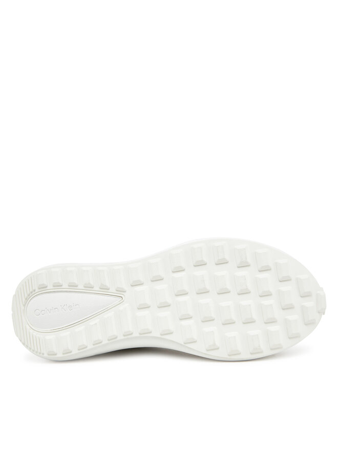 Calvin Klein Jeans Sneakers Calvin Klein Jeans Athleisure Runner Laceup Mix YM0YM01195 Alb
