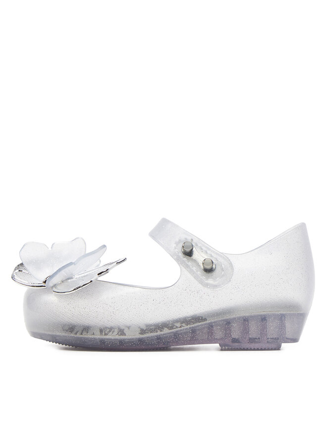 Melissa Baleríny Melissa Mini Melissa Ultragirl Fly III Bb 32849 Stříbrná