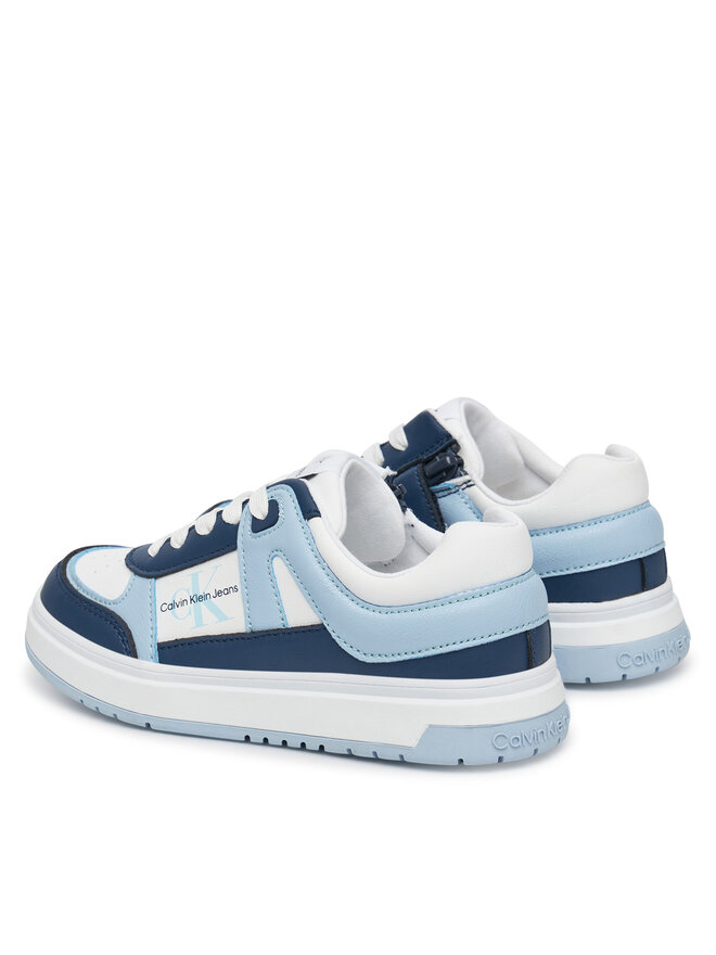 Calvin Klein Jeans Снікерcи Calvin Klein Jeans Low Cut Lace-Up Sneaker V3X9-82091-1355 M Голубий