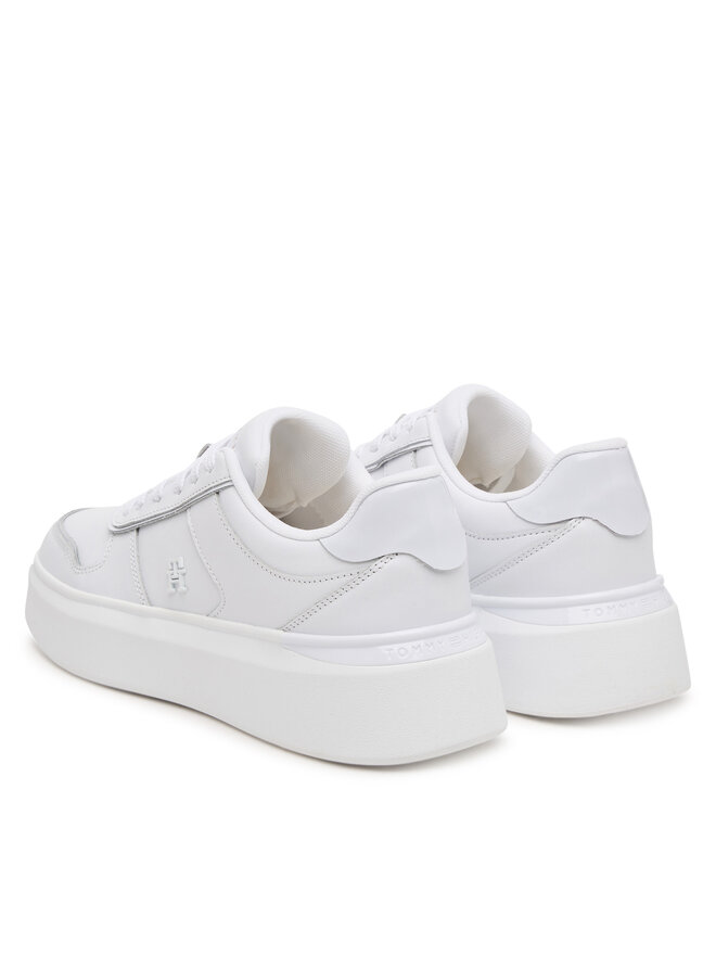 Tommy Hilfiger Zapatillas Tommy Hilfiger Patent Platform FW0FW08819 Blanco