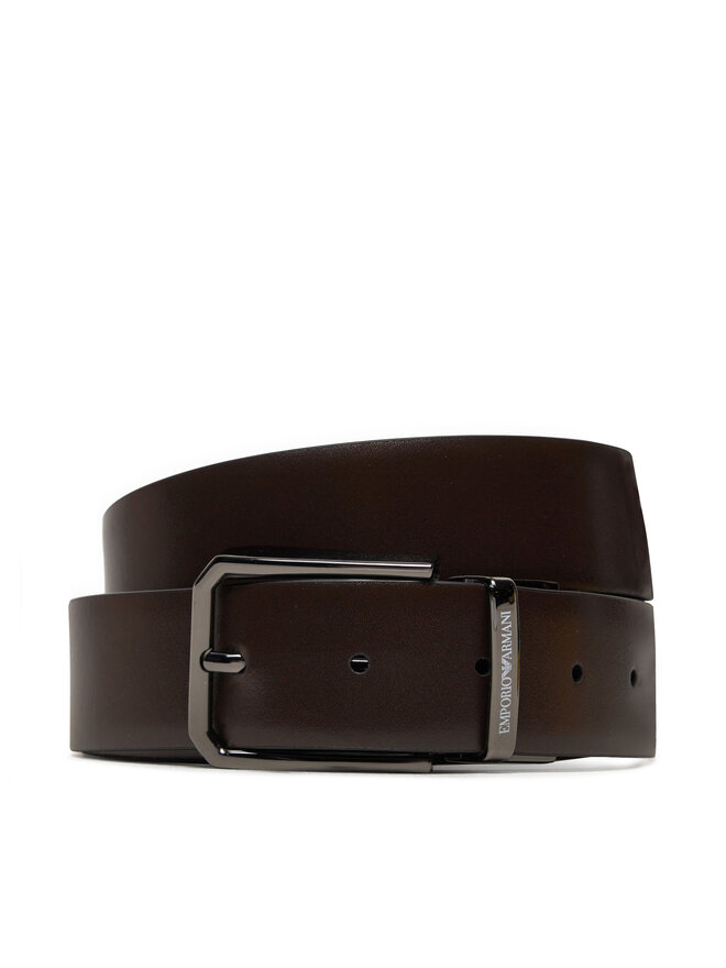 Emporio Armani Cintura da uomo Emporio Armani Y4S653 YQ95I 80001 Nero