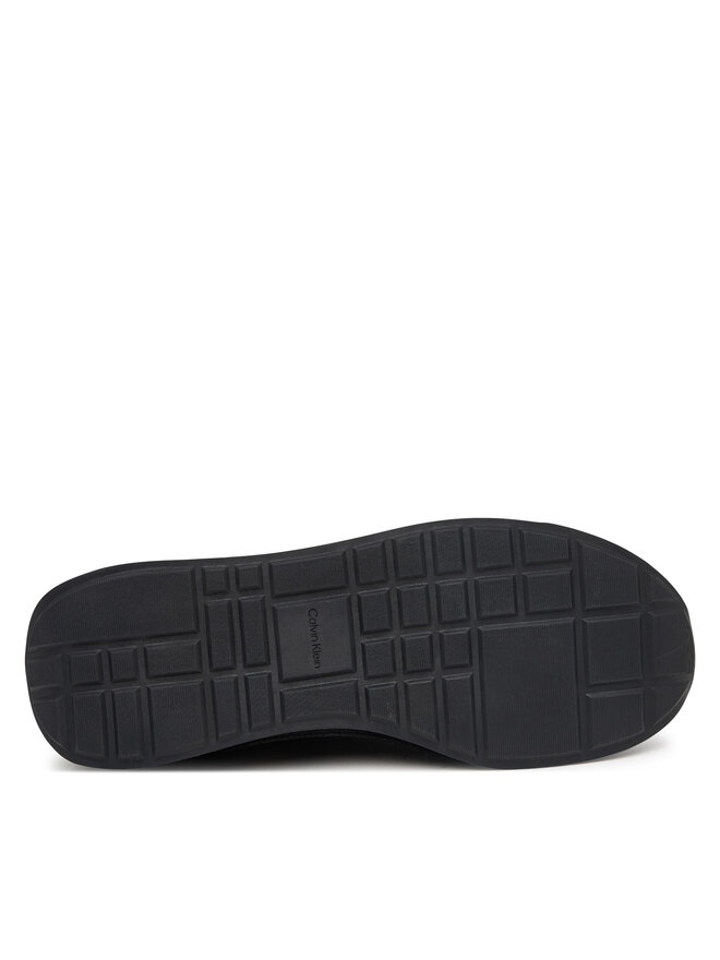 Calvin Klein Sneakers Calvin Klein Retro Runner Sock Laceup Mix HM0HM02305 Schwarz