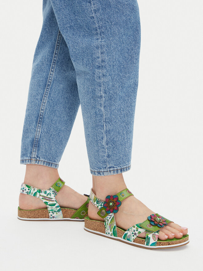 Laura Vita Sandalias Laura Vita Brcyano 12 Verde