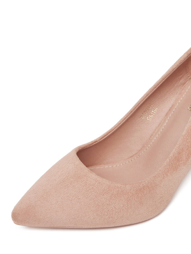 DeeZee Czółenka DeeZee DZ0010 LIGHT PINK SU Różowy