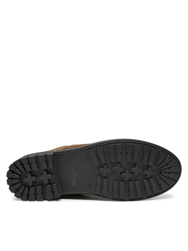 Pepe Jeans Trzewiki Pepe Jeans PMS50247 Brązowy