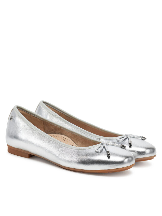 Tamaris Baleriny Tamaris 8-82102-42 Srebrny