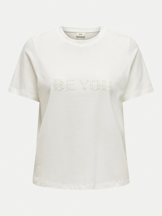 JDY JDY Camiseta Molly 15311675 Blanco Regular Fit