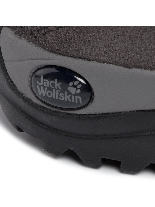 Jack Wolfskin Pārgājienu apavi Jack Wolfskin Vojo Hike 2 Texapore Mid W 4032381 Pelēks