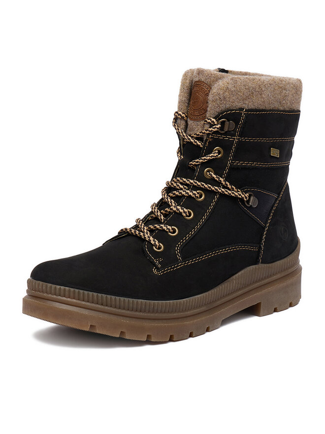 Remonte Botines planos Remonte CEO-D0C77-02 Negro