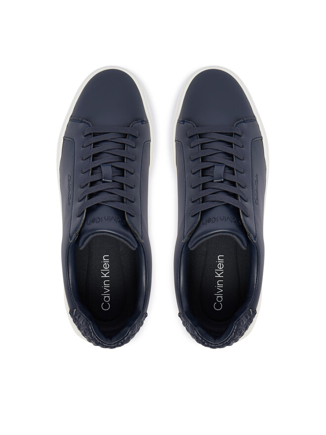 Calvin Klein Sneakers Calvin Klein Chunky Cupsole Laceup Lth Bt Aop HM0HM02070 Dunkelblau