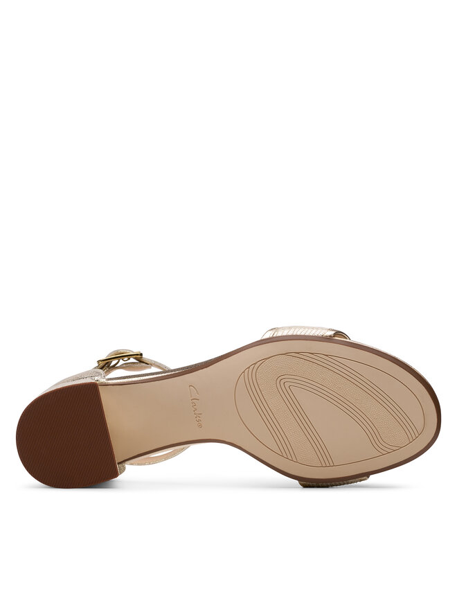 Clarks Σανδάλια Clarks Ezoria Mae 26181296 Χρυσό