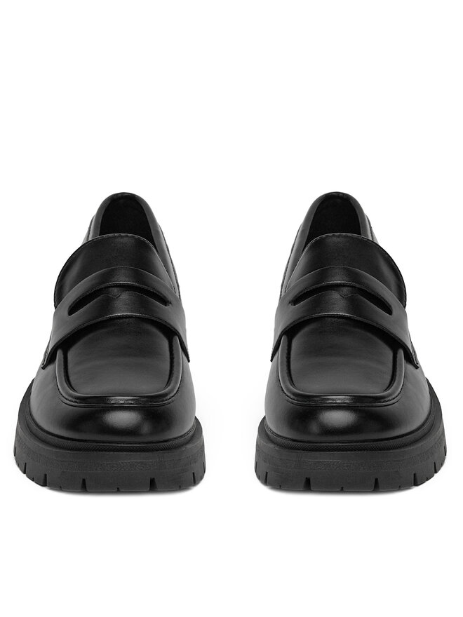 DeeZee Loafersy DeeZee 8-124-2 Czarny