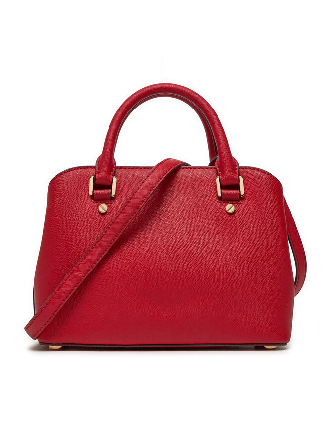Handtasche MICHAEL Michael Kors Savannah 30S6GS7S3L Rot eschuhe