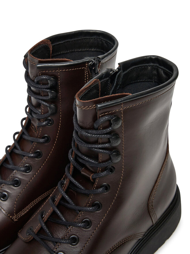 Calvin Klein Schnürschuhe Calvin Klein HM0HM01575 Braun