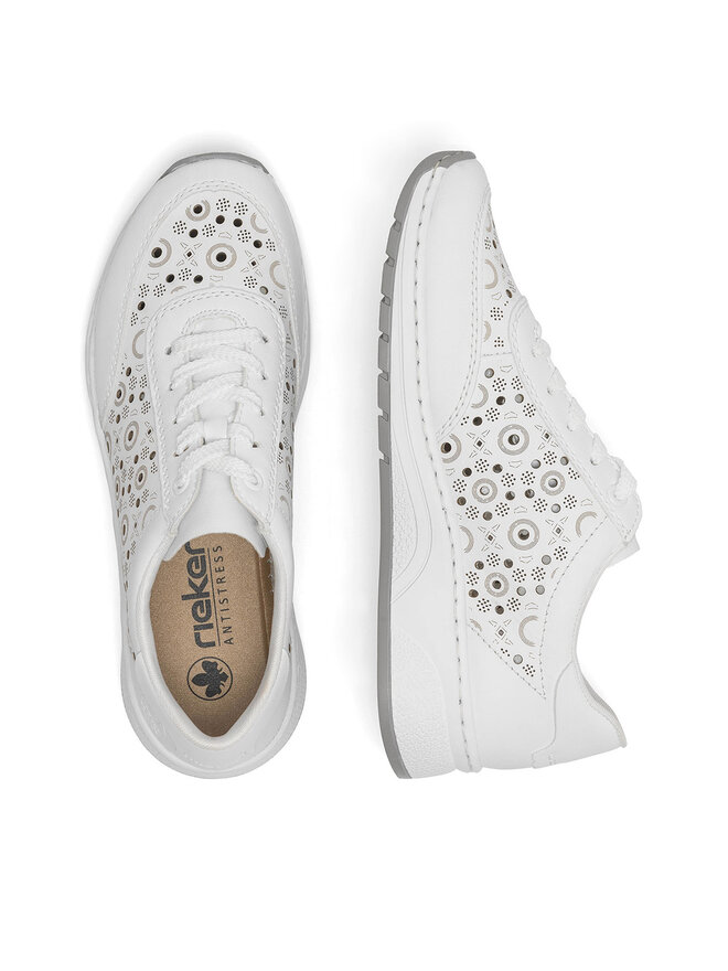 Rieker Sneakers Rieker N6506-80 Weiß