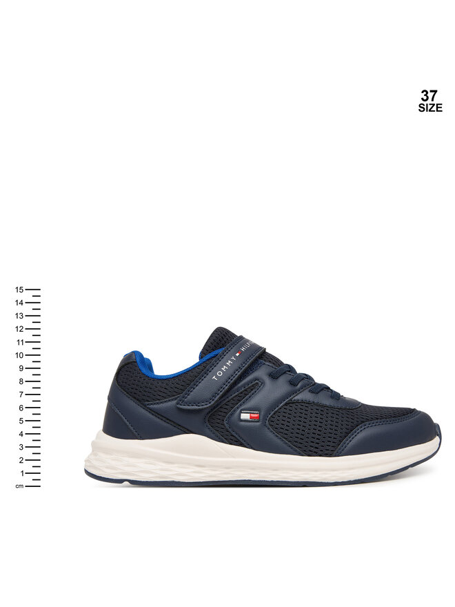 Tommy Hilfiger Sneakers Tommy Hilfiger Low Cut Lace-Up T3X9-34378-1697 D Dunkelblau