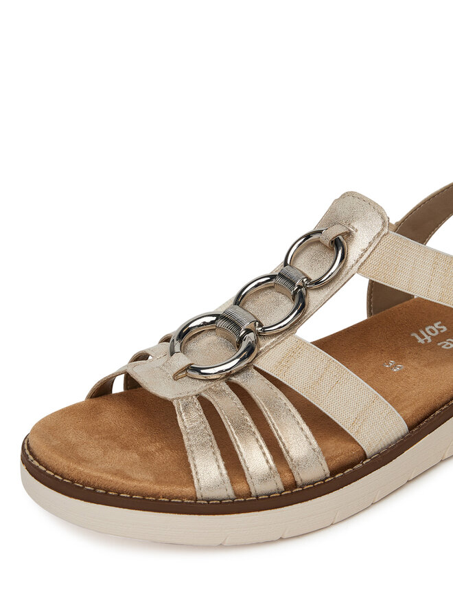 Remonte Sandalen Remonte D2073-60 Goldfarben