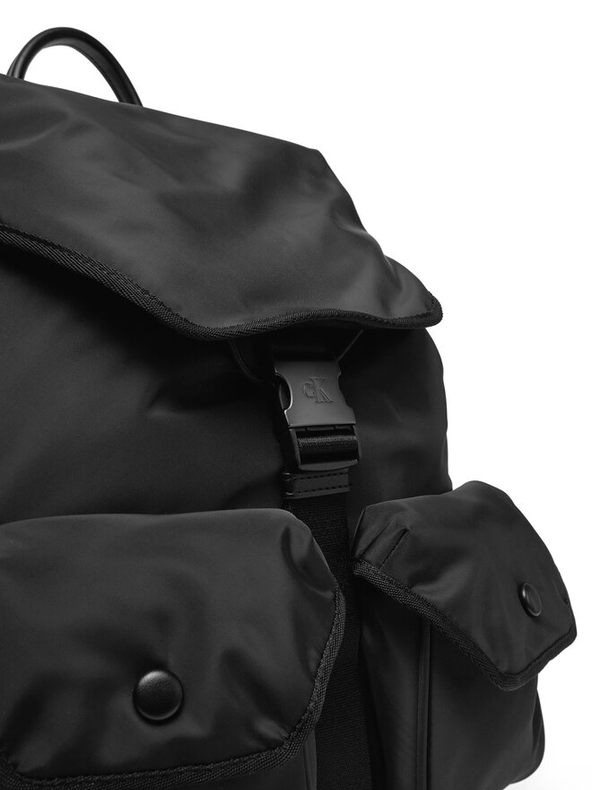 Calvin Klein Jeans Σακίδιο Calvin Klein Jeans Speed Clip Ut Flap Backpack35 Ny K50K513022 Μαύρο